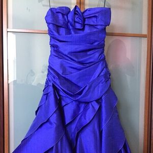 Indigo prom/wedding dress